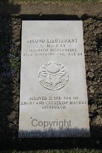 Boulogne Eastern Cemetery - MacKay, Alexander Houston